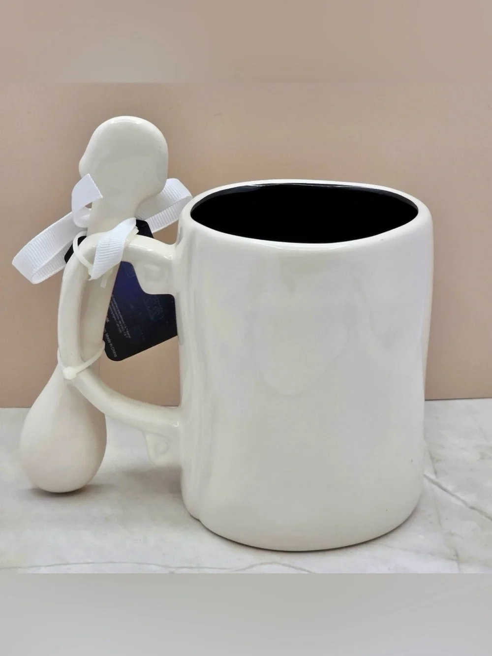 Rae Dunn x Harry Potter Mug w/ Skull Spoon | Death Eater